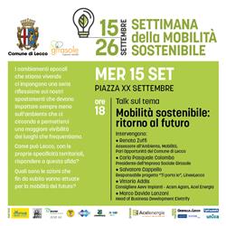 settimana della mobilit&#224; 2021: 15 settembre 2021 ore 18